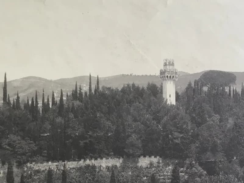La Torre Grande in una fotografia dei primi del ’900